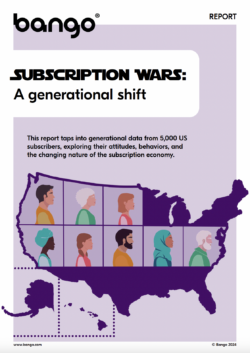 Front Cover of Subscription Wars: A generational shift report