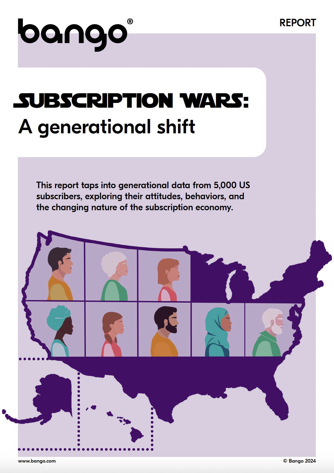 Front Cover of Subscription Wars: A generational shift report